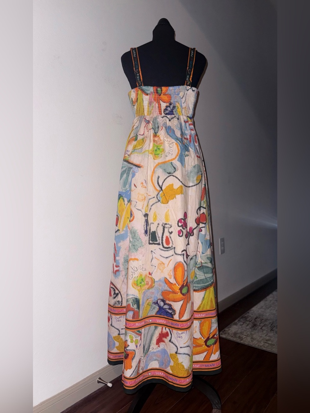 Caroline Constas Multicolor Floral Print Maxi Dress - Picture 2 of 7